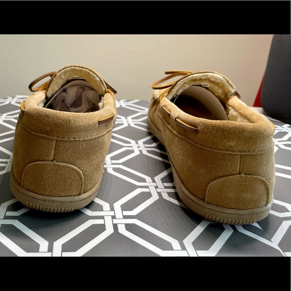 Florsheim Moc Toe Tie Slipper Men Size 11 New - Picture 5 of 9